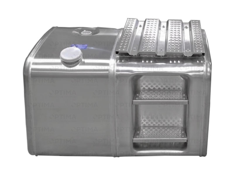 Aluminium Fuel Tanks with integrated steps Optima Drives