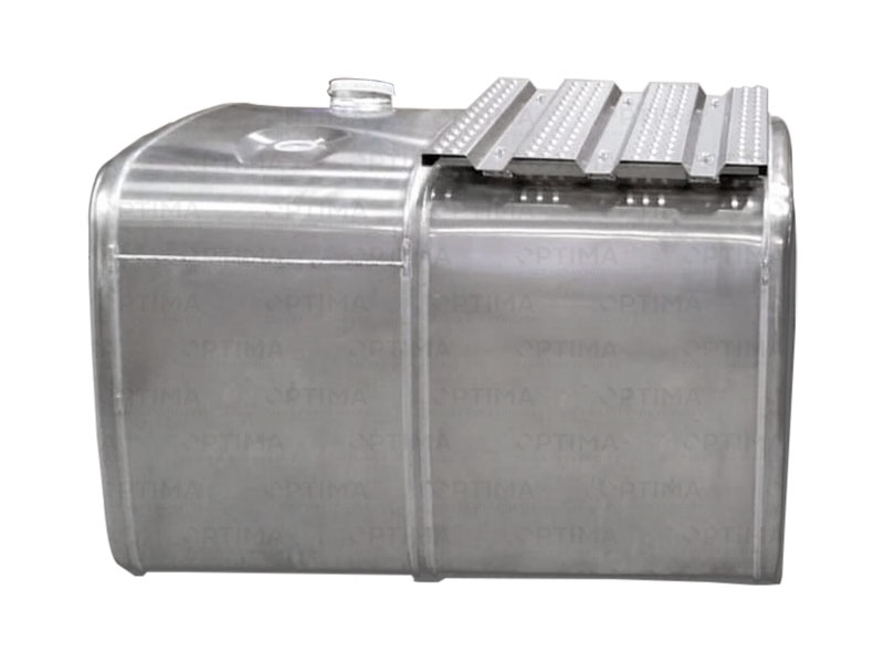 Aluminium Trittstufen-Tanks, Aluminium Kraftstofftank mit integrierter Trittstufe,
